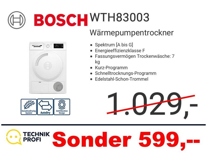 Bosch WTH83003