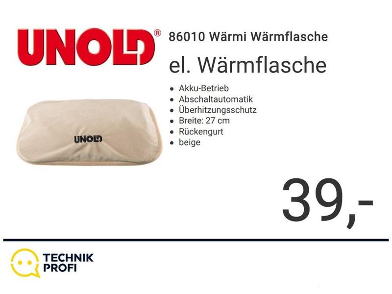 Unold Wärmflasche 86010