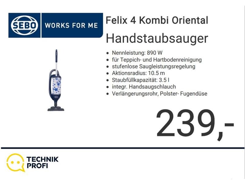 SEBO Felix 4 Kombi