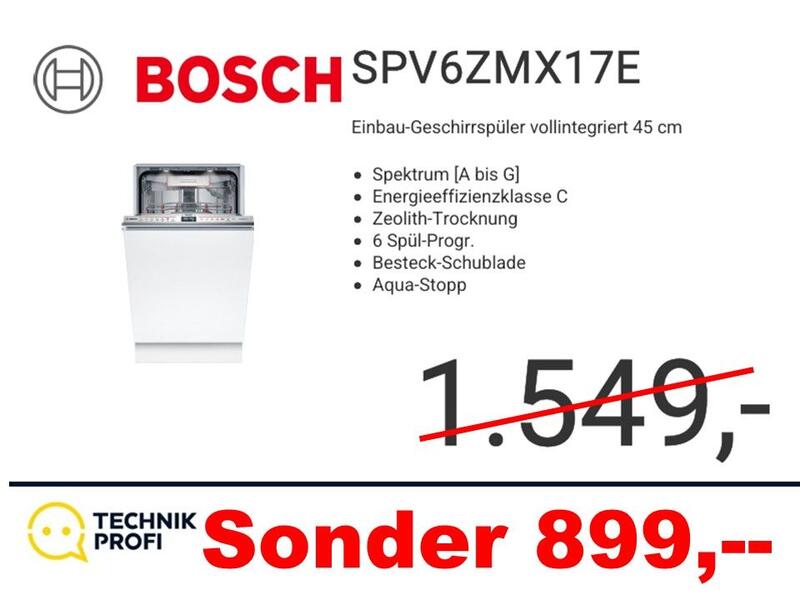 Bosch SPV6ZMX17E
