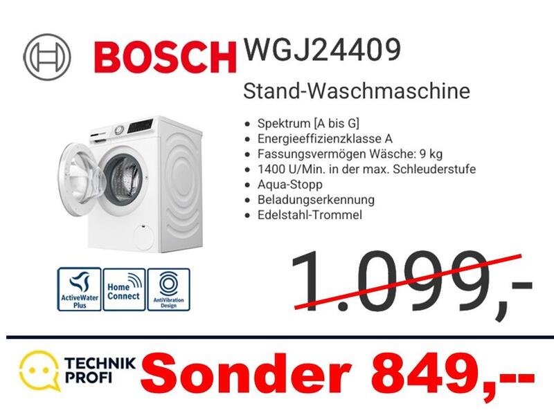 Bosch WGJ24409