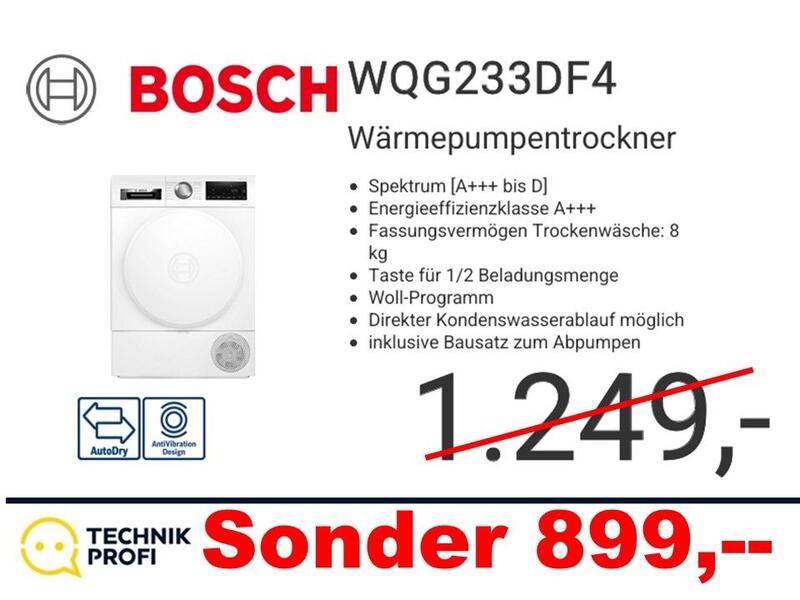 Bosch WQG233DF4
