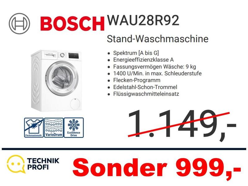 Bosch WAU28R92