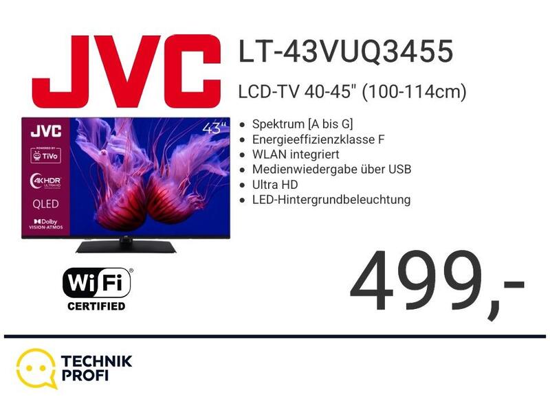 JVC LT43VUQ3455